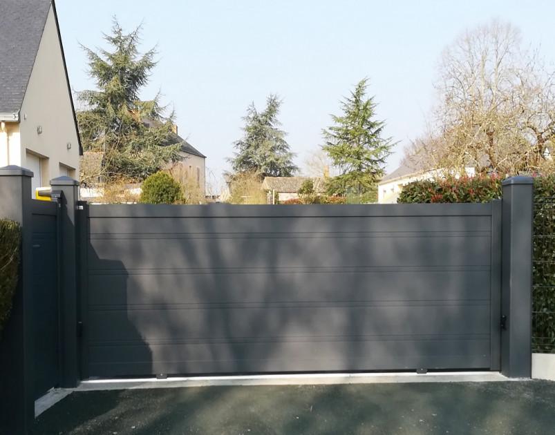 portail coulissant jointif 