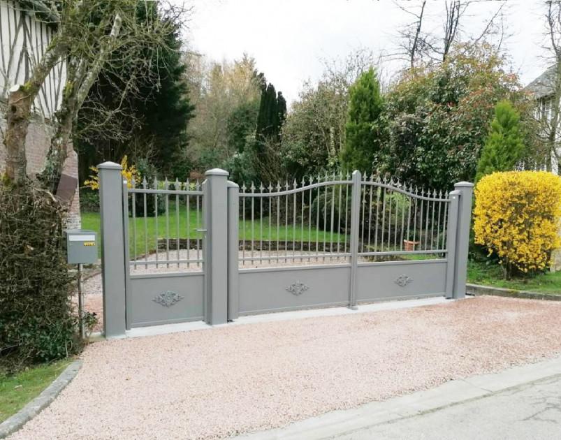 portail manoir semi jointif