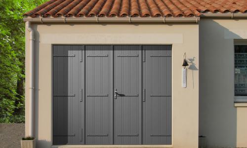 Portes de garage battantes
