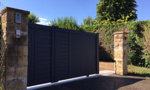 Portail aluminium_Modèle Palace