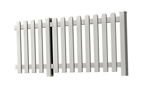 Clôture PVC_ Modèle Classique_Gamme Actuelle