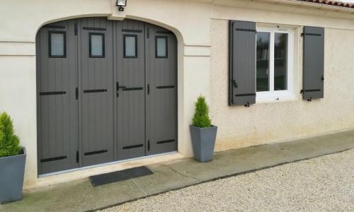 habiller et décorer une porte de garage