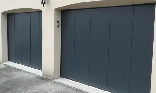 porte de garage acier galvanisé sur mesure