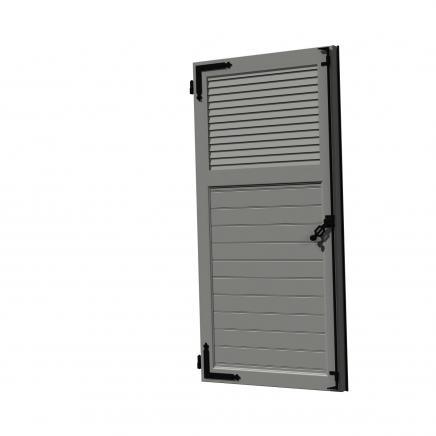 Mixte chevronné et plein horizontal