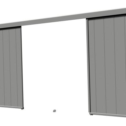 Simple nervure verticale