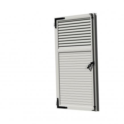 Mixte chevronné et plein horizontal