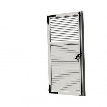 Mixte chevronné et plein horizontal