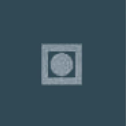 Alunox - Carré ajouré avec déco ronde