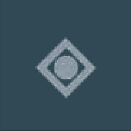 Alunox - Losange ajouré avec déco ronde