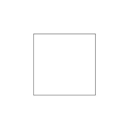 Coloris blanc 9016 satiné