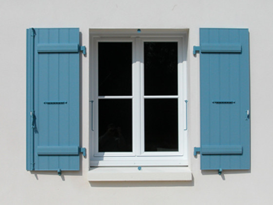 Vignette volets battants PVC