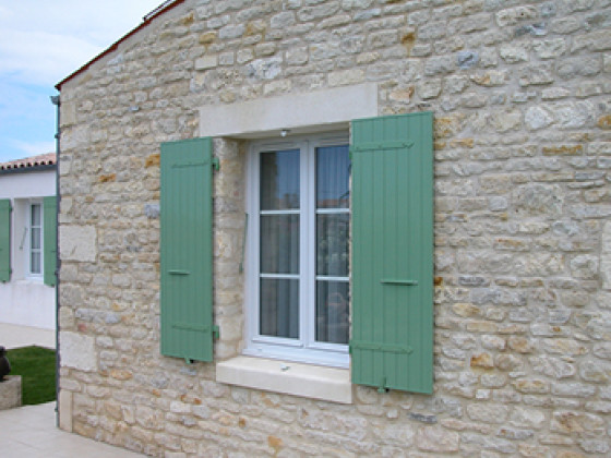 Vignette volets battants alu