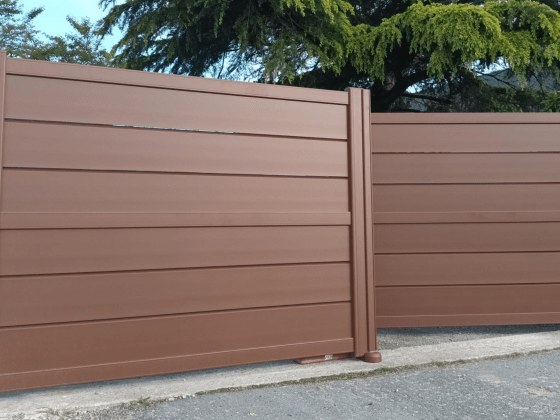 Portail aluminium_Gamme Actuelle_Modèle Aréa