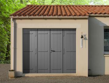 Portes de garage battantes