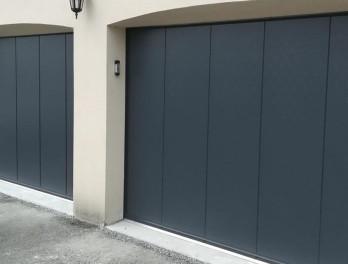 porte de garage acier galvanisé sur mesure